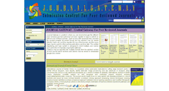 Desktop Screenshot of journalgateway.com